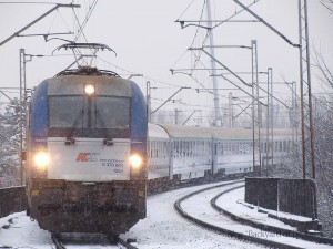 長距離列車の例。ドイツ・ベルリンとワルシャワを結ぶ「ベルリンワルシャワエクスプレス」。